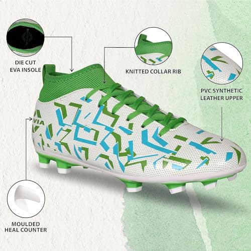 Image of Nivia Pro Encounter 10.0 Football Stud for Men /Comfortable and Lightweight /Sports Shoe