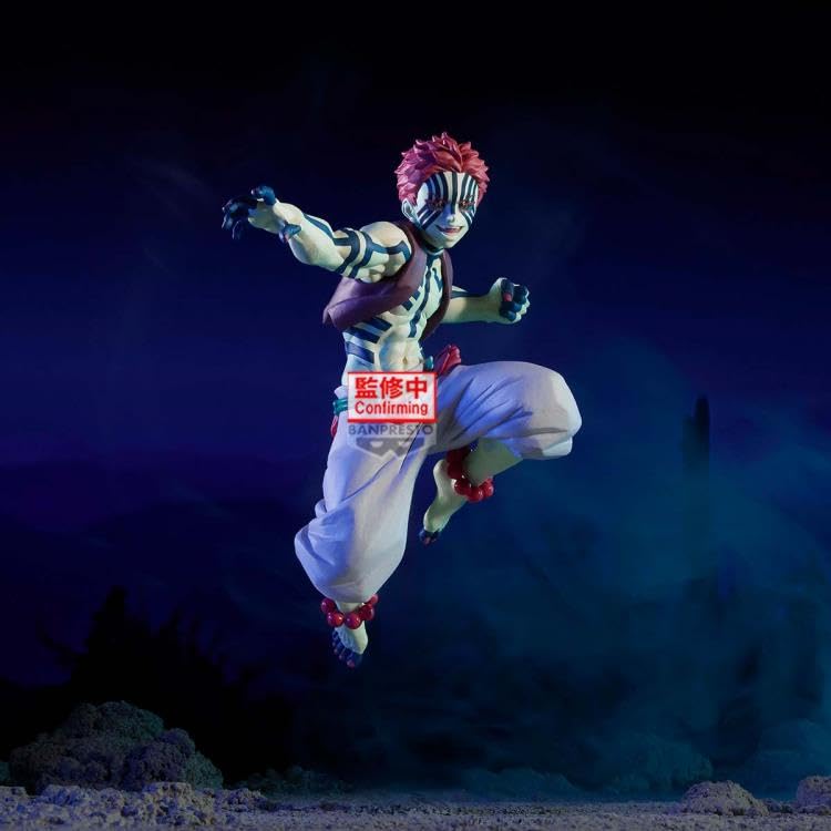Banpresto - Demon Slayer: Kimetsu no Yaiba - Akaza, Vibration Stars Limited Figure