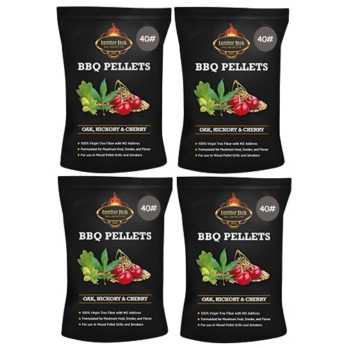 OakHickoryCherry (OHC) Supreme Blend Lumber Jack BBQ Pellets (160