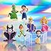 Disney100 Years of Enchantment Celebration Collection Limited Edition 7-piece Figure Pack, Kids Toys for Ages 3 Up by Just Play