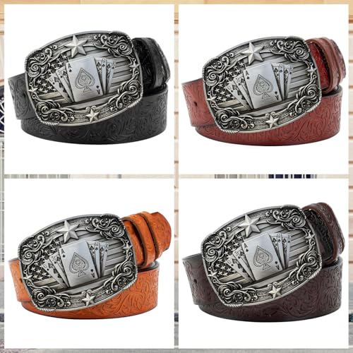 Image of Western Cowboy Vintage Rodeo Cross Prayer Horse Belt Buckle Men