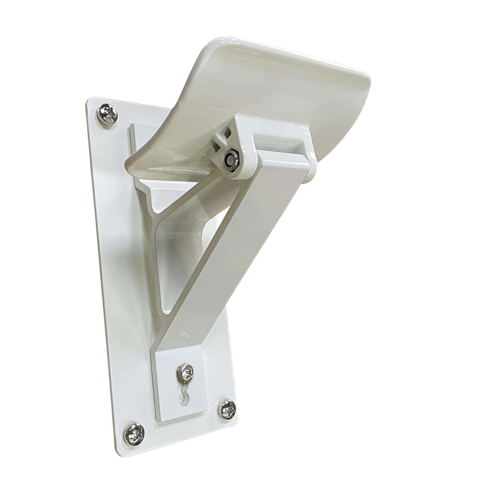 perfk Soporte de Soporte de Rodillo para toldo RV, fácil de Instalar para toldos retráctiles y manuales, Pieza de Repuesto, Fuerte Capacidad de Carga, Blanco