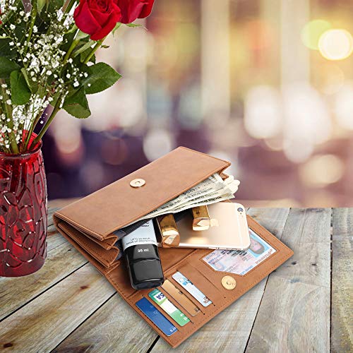 Image of Butterflies Women's Pu Wallet For Ladies and Girls