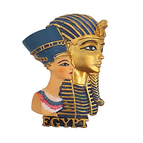 Egipto - Imán 3D para nevera, regalo de recuerdo de viaje, decoración del hogar y la cocina, colección de imanes de nevera Egipto