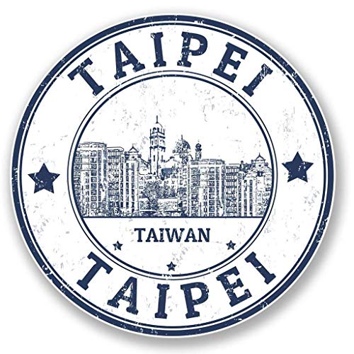 Taipei Taiwan Round Metal 0.75" Lapel Pin Hat Shirt Pin Tie Tack Pinback2