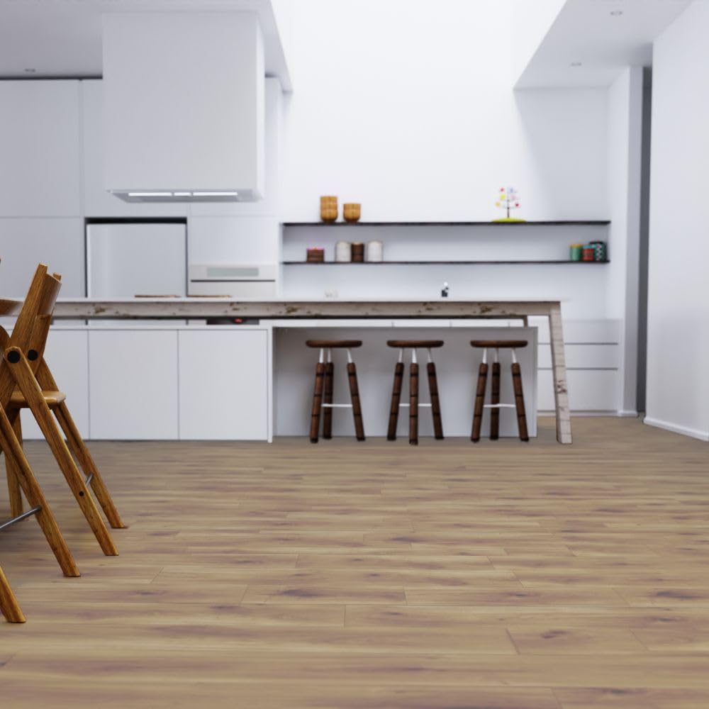 Parador Dekorboden Laminat Basic 200 Eiche Horizont natur Seidenmatte Struktur Landhausdiele 4-V-Fuge