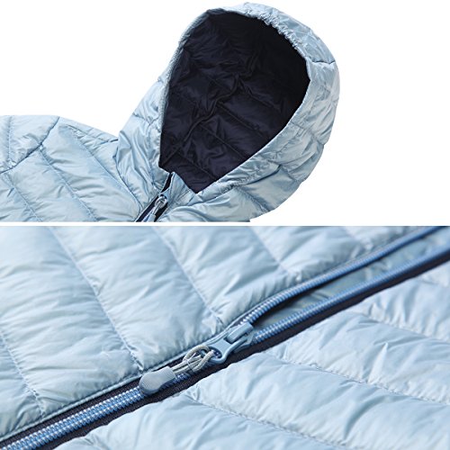 Image of Rokka&Rolla Girls' Ultra Lightweight Packable Down Puffer Jacket Coat