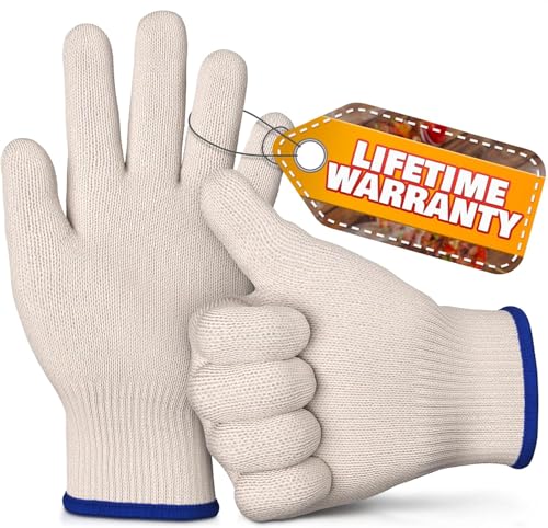 Comparison: Best Deik Oven Gloves 3 Heat Resistant Gloves for Cooking & Grilling – Aramid Oven Mitts Gloves with Fingers, Short-Term Hand Protection up to 932°F and Secure Grip for Baking, Fryer, and BBQ