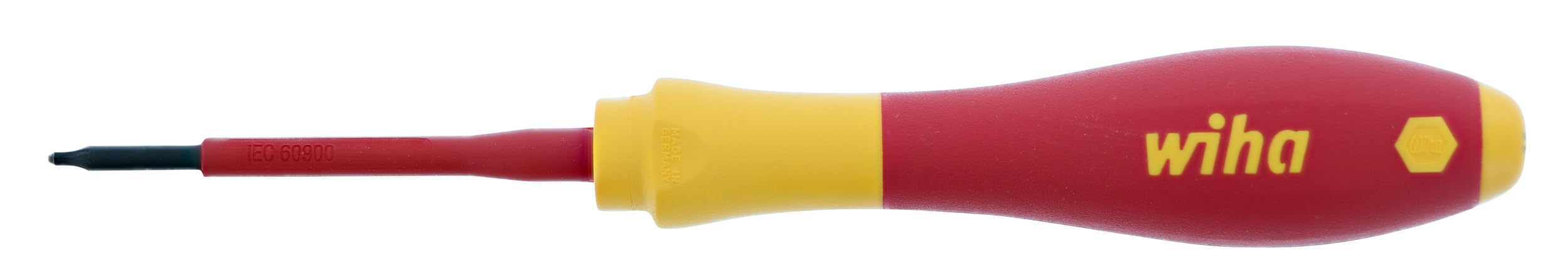 Wiha 32511 cacciavite Torx con manico Softfinish, 1000 volt, T6 x 60 mm
