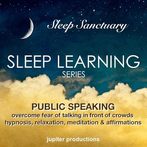 Public Speaking, Overcome Fear of Talking in Front of Crowds Audiolivro Por Jupiter Productions capa