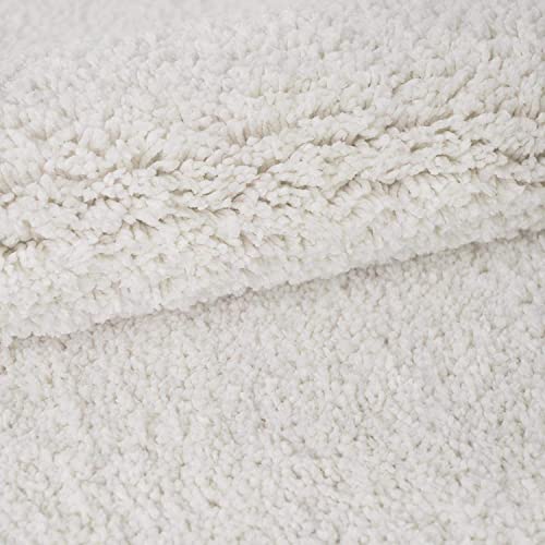 casa pura Badematte Hochflor Sky Soft | Weicher, Flauschiger Badezimmerteppich in Shaggy-Optik | Badvorleger rutschfest… – Bild 6