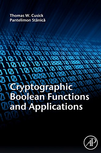 Cryptographic Boolean Functions And Applications (Hb 2009) view 2