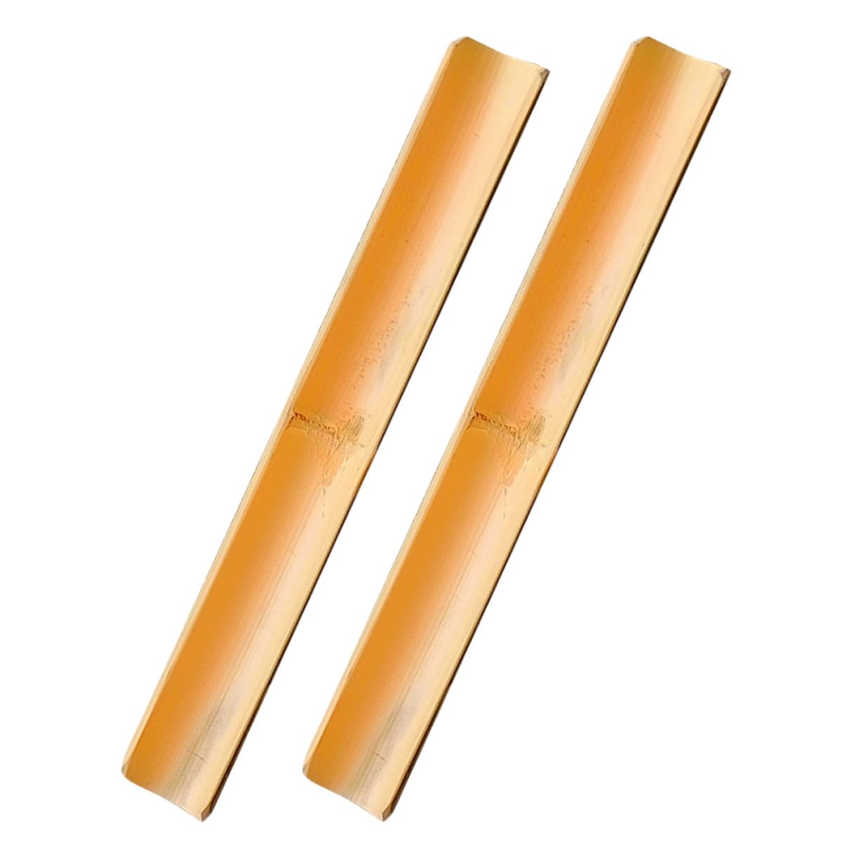 Homoyoyo Bamboo Water Fountain Outdoor Garden Decor Creative Water Channel for Boys and Play Area 2Pcs Natural Bamboo Material Suitable for Patio