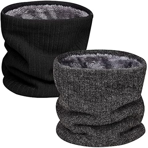 Vancavoo Bufanda de punto Braga Invierno para Mujer y Hombre Cover