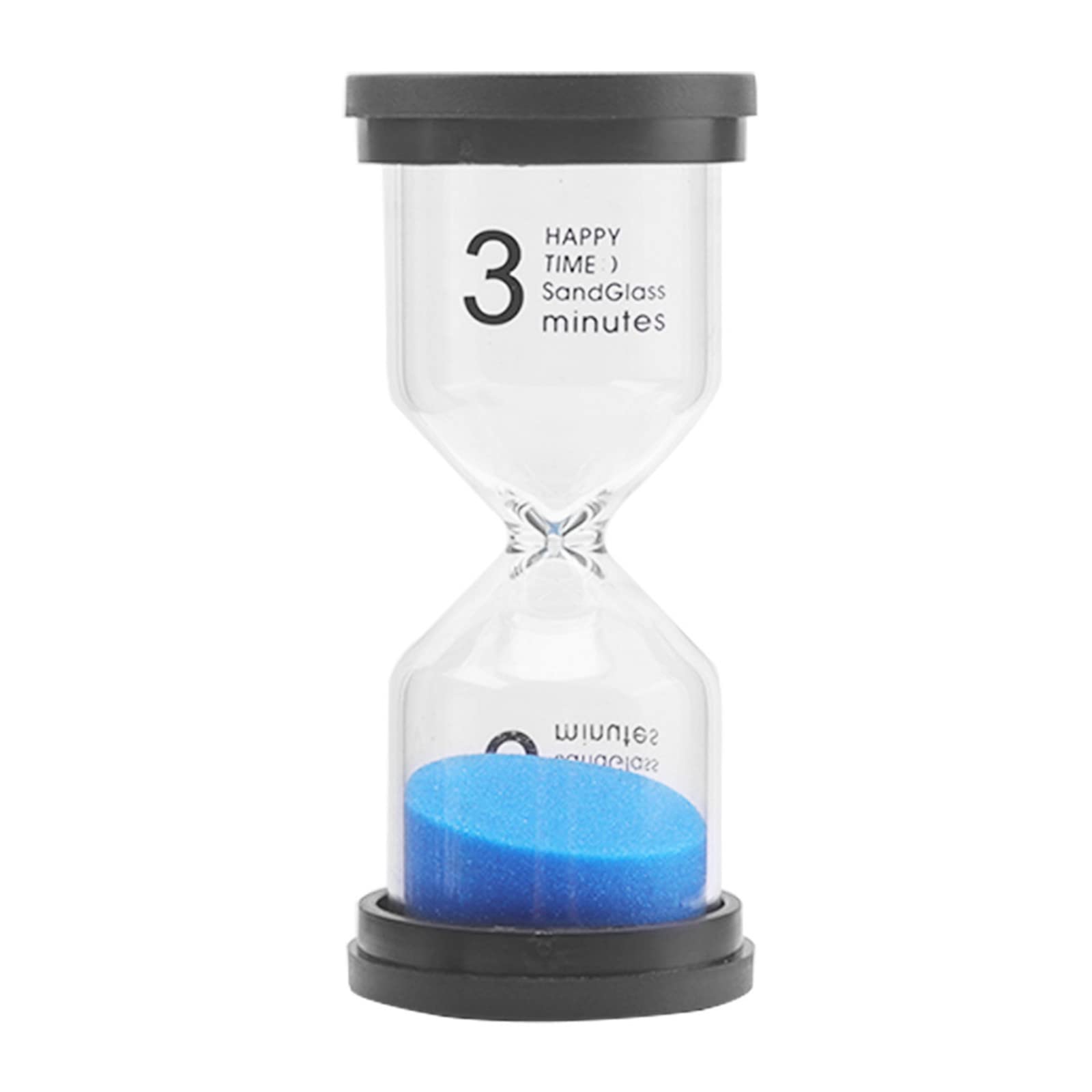 Monsin Sanduhren-Set 6-tlg. – 1,3,5,10,15,30 Minuten, Bunte Timer Mit Schutzhülle
