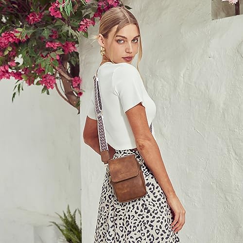 Image of BOSTANTEN Crossbody Bags for Women Cell Phone Purse Leather Wallet Handbags with Card Slots