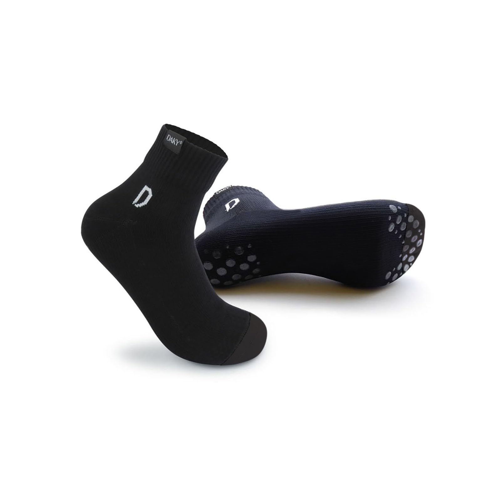 Waterproof Socks for Men & Women - Over-Ankle Socks with Non-Slip Grip for Running, Hiking, Cycling, Kayaking, Outdoor Sport