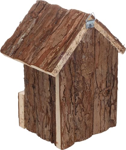 Bird nesting box - Flamingo Gancha - FSC-Certified Pinewood, Weather-Resistant, Wooden, Ideal for Birds Perfect for Outdoor Spaces - Image 2