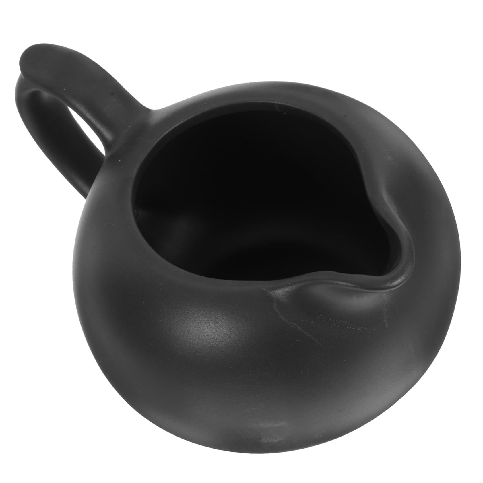 Brocca Latte Nero, Caraffa Piccola per Caffè e Salse