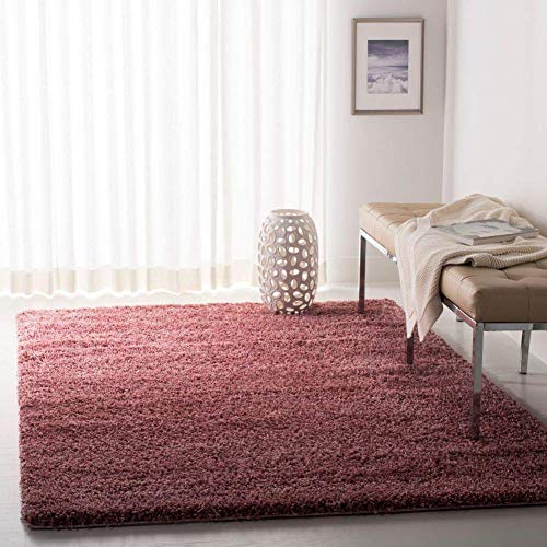 Image of Imra Carpet for Hall 10 x 14 feet Handwoven Fluffy Shag Collection with 2 inch Thickness (330X420 cm) Color Silver