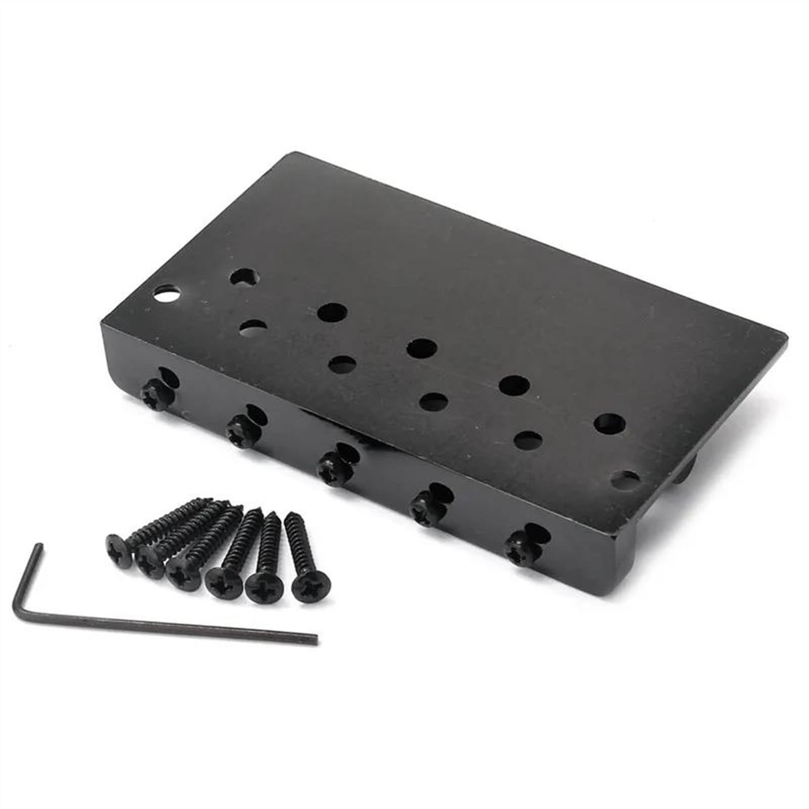 Un Set Di 5 Corde Per Basso Elettrico Nero Ponte Per Chitarra Accessori Parti Strumento Musicale