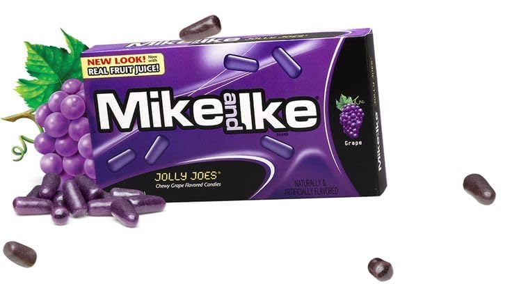 Mike and Ike Jolly Joes - Dulces de Uva - Pack de 3 miniatura 4