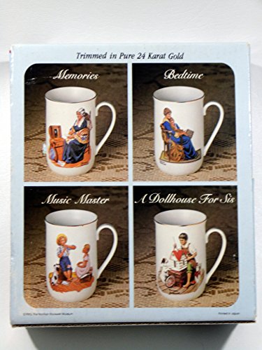 Norman Rockwell Collector's Mug Set