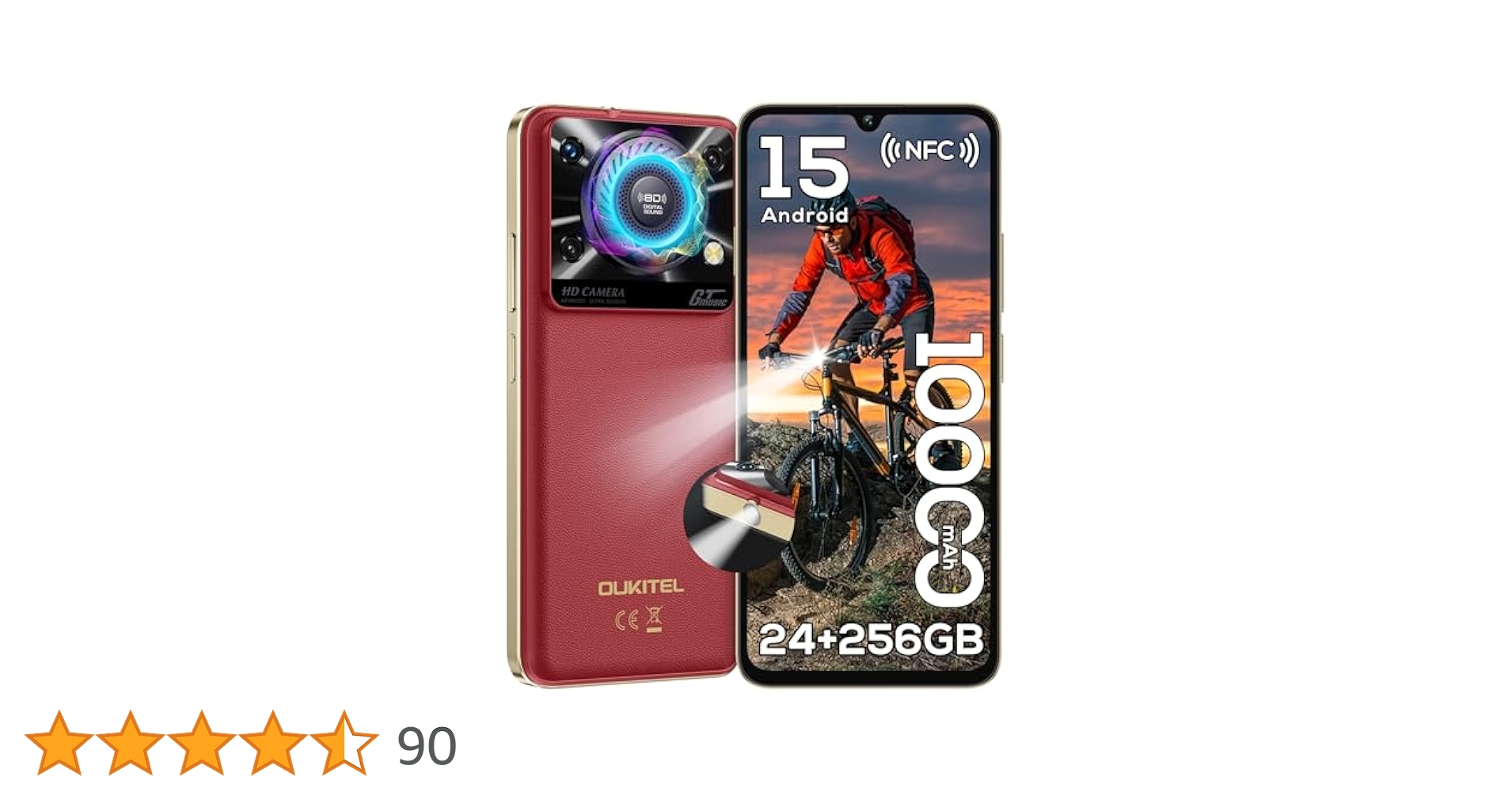 Amazon | [Android 15] OUKITEL C60 Pro SIMフリー スマホ 本体