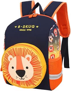 Uniyoung Toddler Backpack Kids Kindergarden Backpack Baby Child School Bag Daypack Rucksack with Animal Design for 3-6 Years Old Boys and Girls
