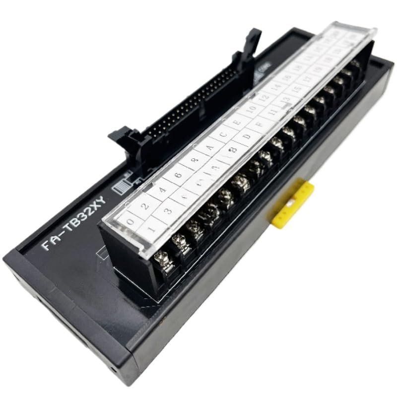 1Pc FA-TB32XY 32-Point Conversion Terminal Block, Connect FA-TBS32XY (Terminal Block + 5 Meters of Wire)
