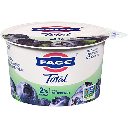 FAGE TOTAL Split Cup, 2% Greek Yogurt with Blueberry, 5.3 oz