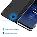 AICase Galaxy S8 Plus Case, Luxury Translucent View Window Front Cover Mirror Screen Flip Smart Electroplate Plating Stand Full Body Protective Case for Samsung Galaxy S8 Plus(Black)