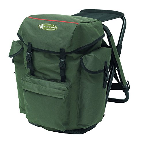 Kinetic de Pesca y Caza Mochila con Asiento  Enorme de Aluminio  Estructura Alta  50