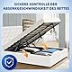 ARANA 711MM 356N Gasdruckfedern, 36KG L-Typ Gasfeder Gasdruckdämpfer Hydraulisch Halterung Für Wohnmobilbett Falltür Bodenluke Aufbewahrungsbox Deckel, 2 Stück