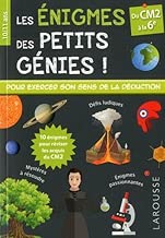 Download Les énigmes des petits génies ! : Du CM2 à la 6e- Cahier de vacances PDF