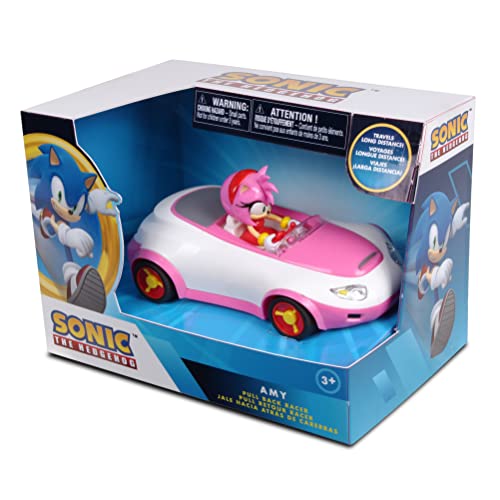 NKOK Team Sonic Pull Back Racer - Amy Rose miniatura 4