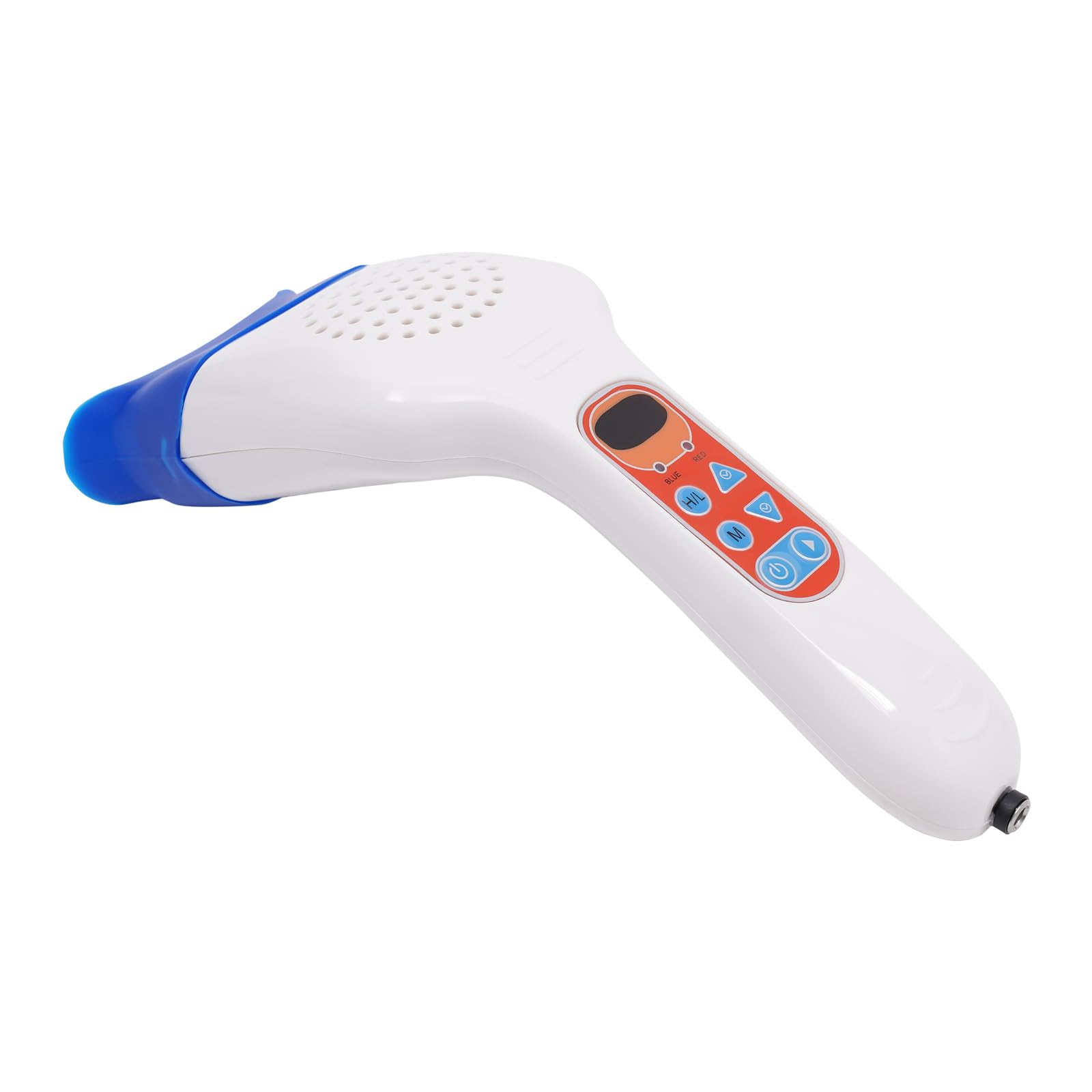 Mini Handheld 3-Color LED Teeth Whitening Light Portable Travel Tooth Bleach Kit USB Rechargeable Smile Brightener Pen Compact