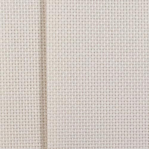 Image of KCS 16 Count Cotton Cross Stitch Aida Cloth Fabric (59 inch x 1 Yard,Ecru)