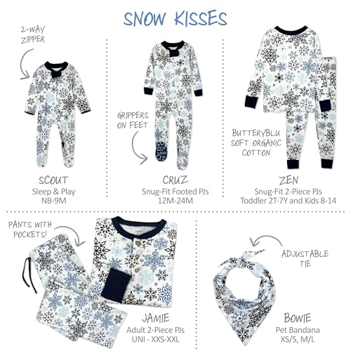 Image of Butterblu Family Jammies Matching Holiday Christmas Pajama Sets