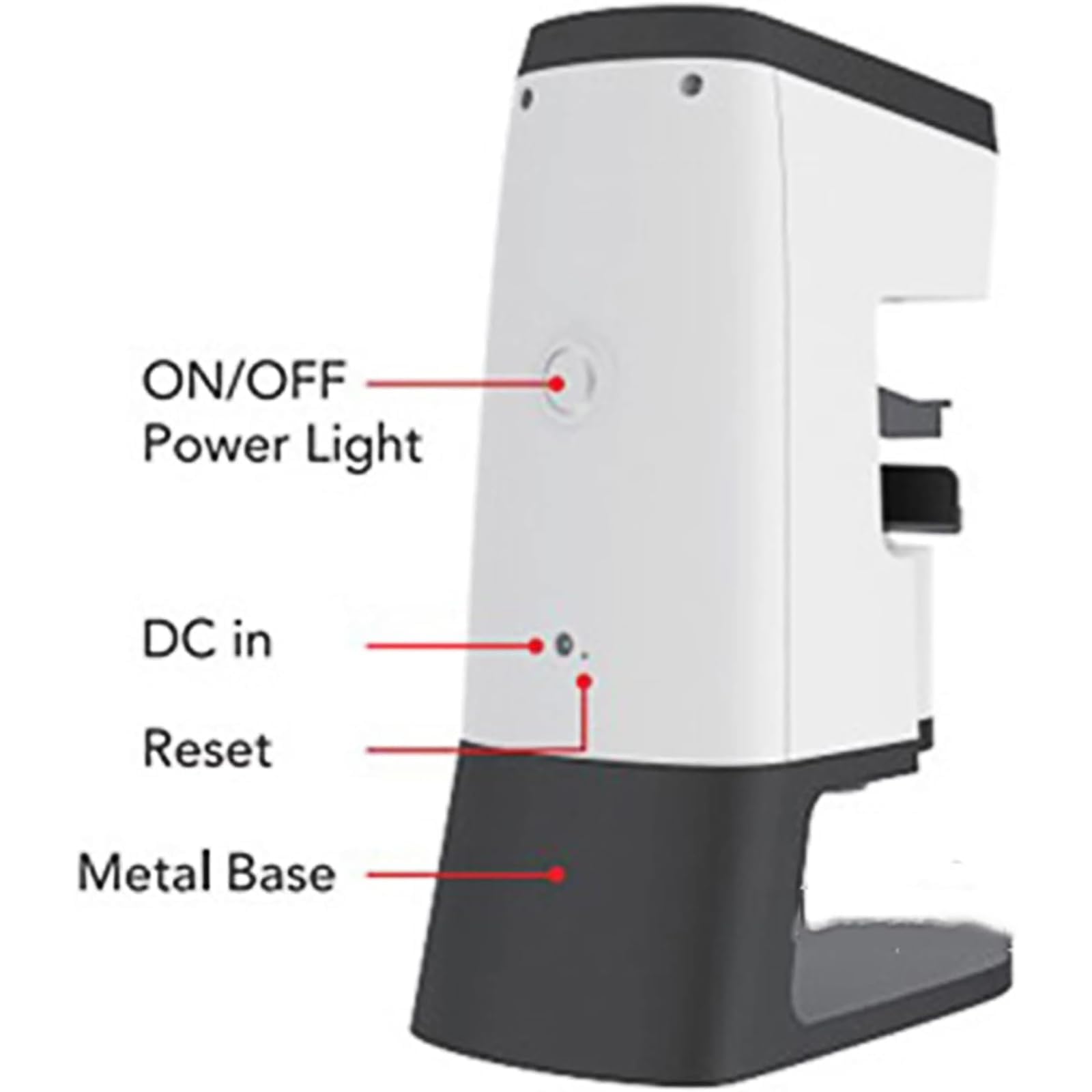 Optical Lensometer with Printer, 5 Inch Manual Focimeter Optometry Machine, Intelligent Detection, Automatic Analysis, Cloud Storage, for Optical Lenses, Polarizers, Glasses