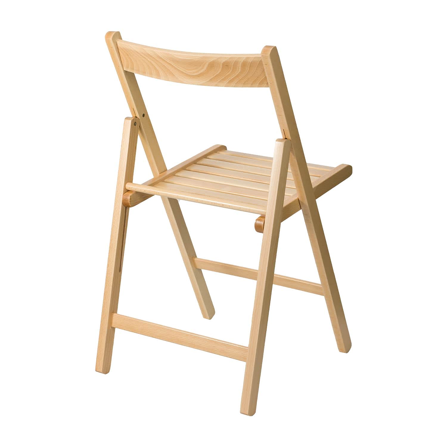 THINIA Home Silla Plegable de Madera de Haya Barnizada Buiani, One Size (184059)