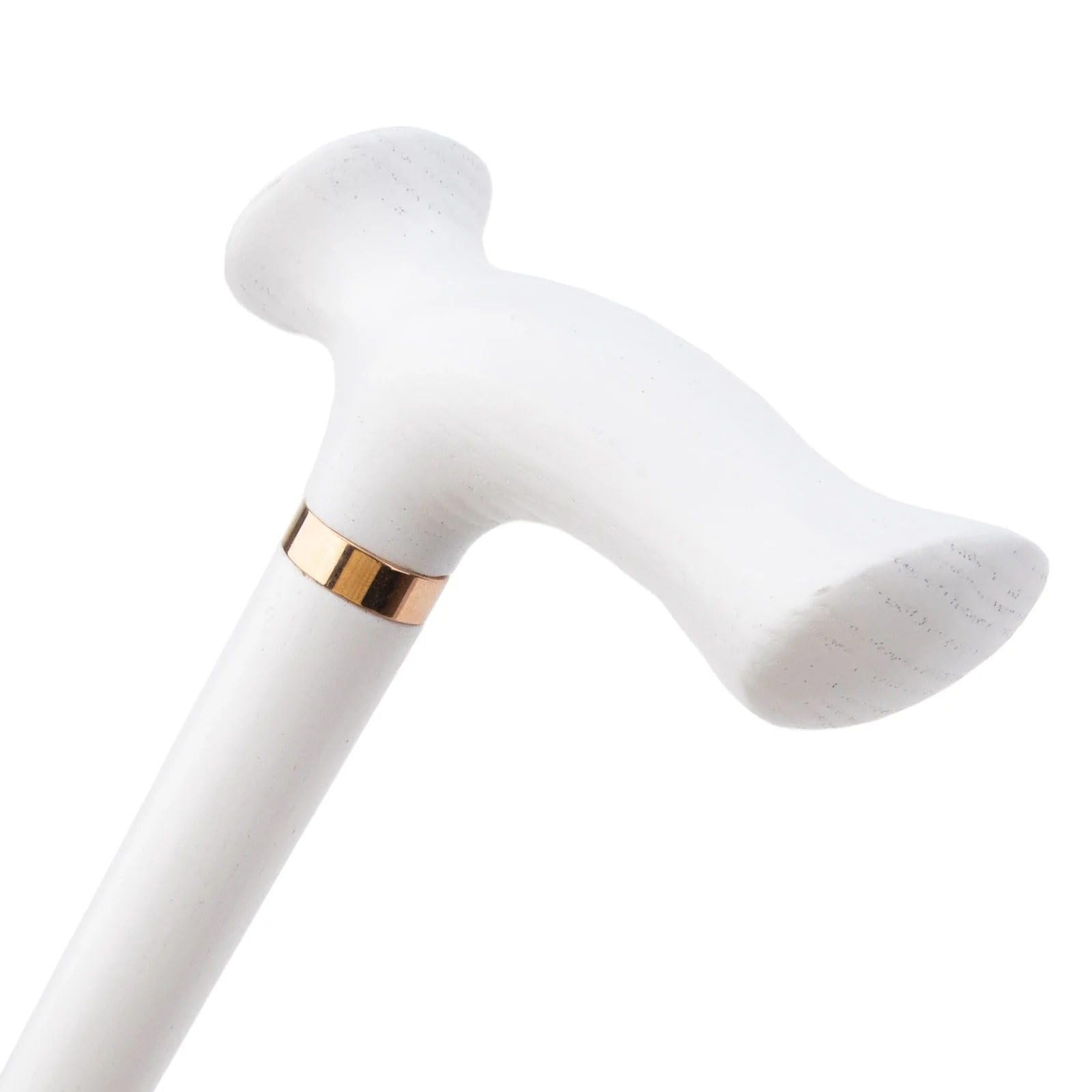 Bastone In Legno Bastoni da Passeggio In Bianco – Manico Ergonomico Leggero per Uomini e Donne Anziani, Supporto Quotidiano Uso Decorativo