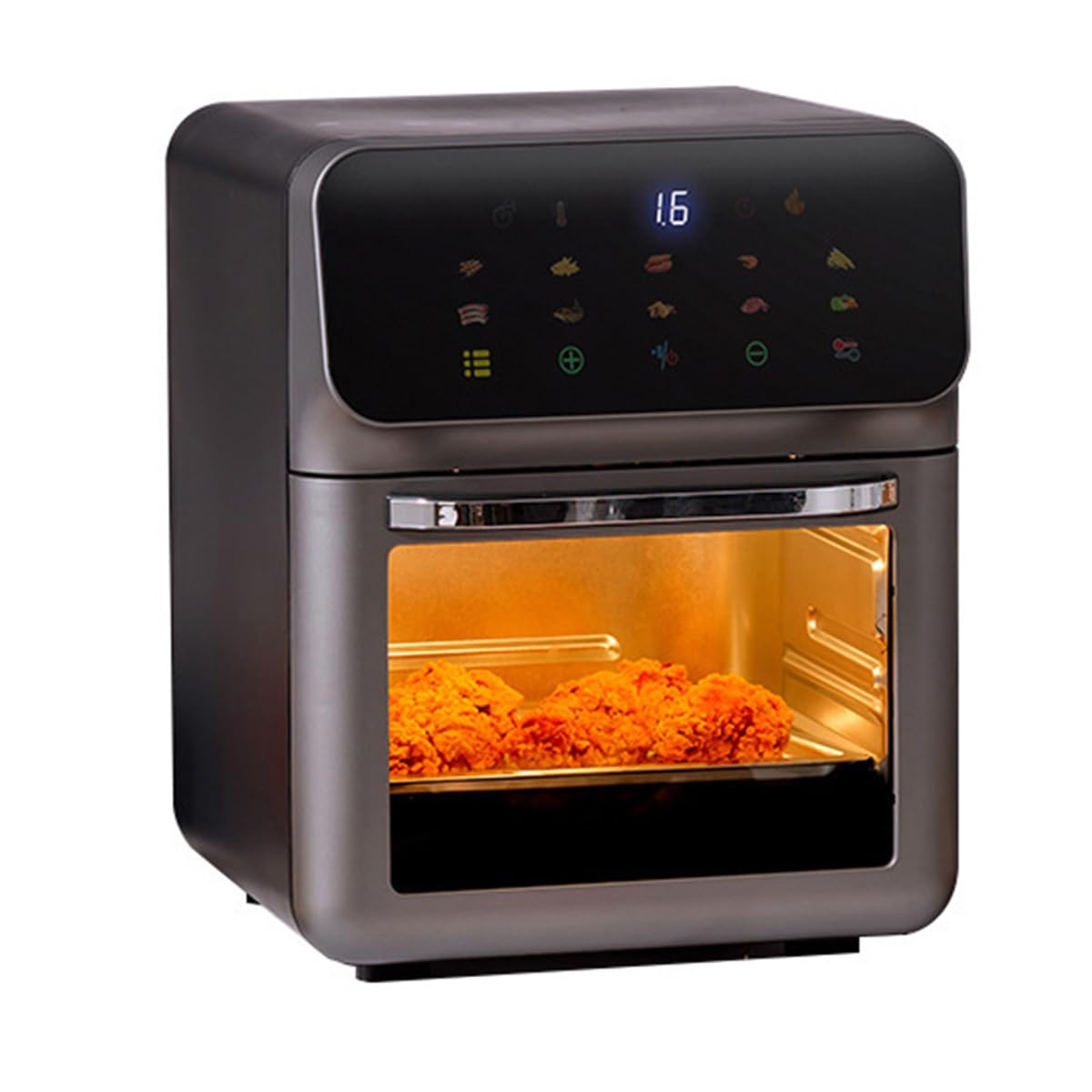 12Lエアフライヤー ブラック/グレー1350W 12Lエアフライヤー ブラック