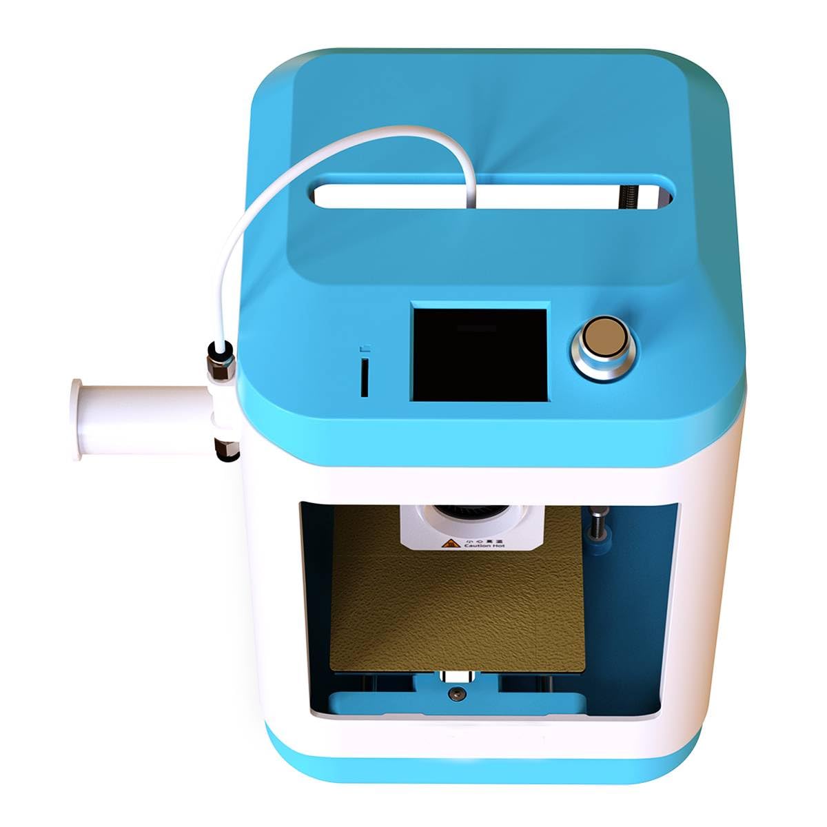 Stampante 3D M1 Mini ad Alta Velocità 250mm/s, Livellamento Automatico 16 Punti, Estrusore Direct Drive Dual Gear, Rilevamento Filamento, Schermo LCD 2,4", Piatto PEI Riscaldato