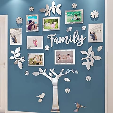 Pegatinas de Pared 3D Family Marcos De Foto Cover