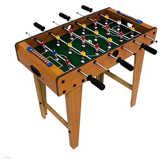 Mini Mesa Pebolim Infantil Totó Pé Alto 60 cm 18 Jogadores