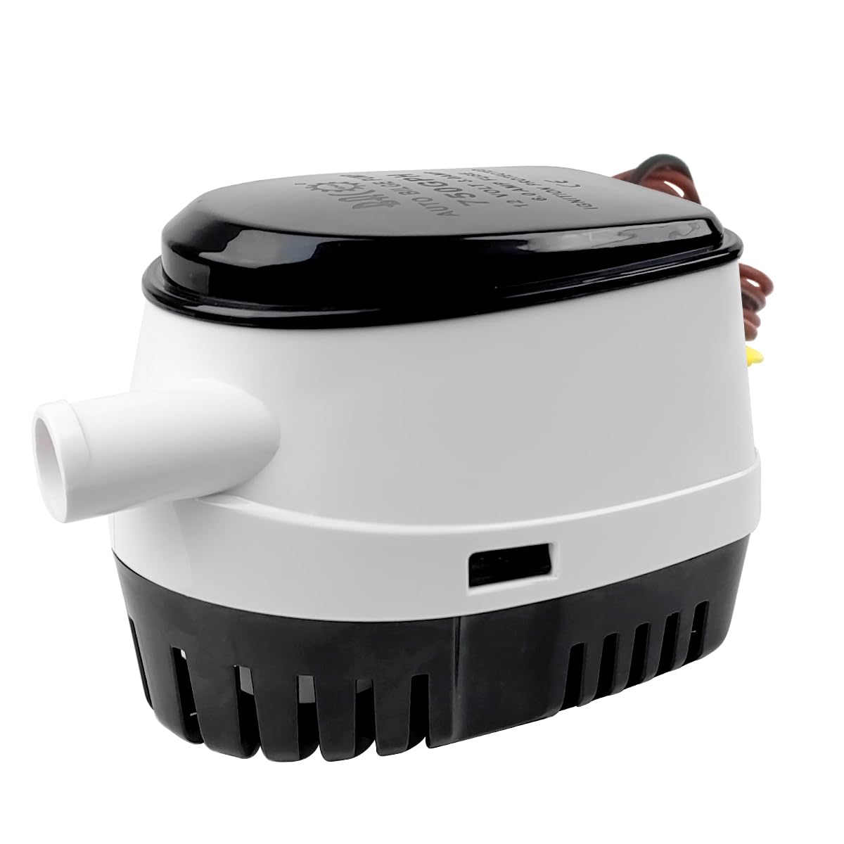 BACOENG 3/4" Bilge Pump 12v Automatic 750GPH with Float Switch, Black