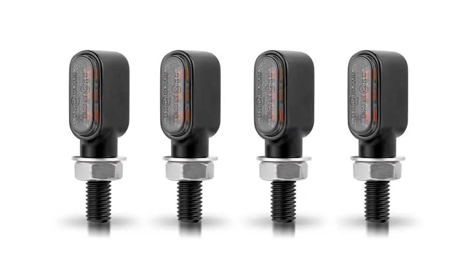 Indicatore direzione LED in metallo universale moto Indicatoris Motos