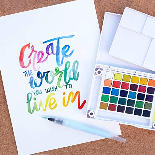 Aquarela em Pastilha KOI Sakura 24 Cores