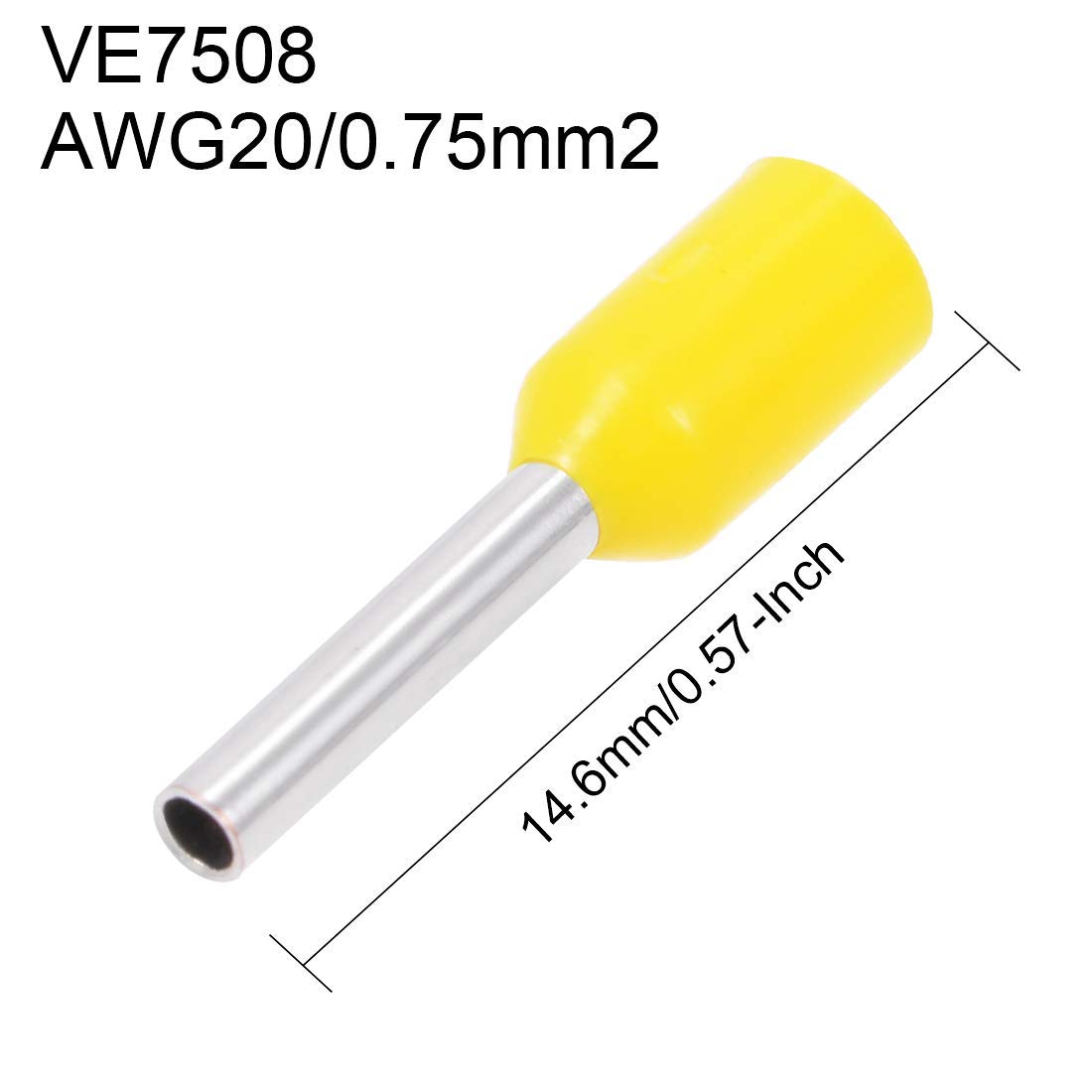 610Pcs Connettore Pin A Crimpare, Kit Terminale Ponticello - Foto 8